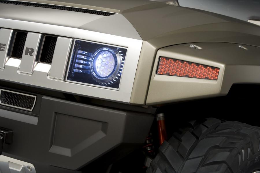 Детали экстерьера Hummer HX Concept 2008 года  (фото 31 из 51)